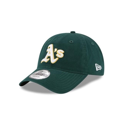 Oakland Athletics Gorra | New Era MLB Core Fit Road 49forty Fitted Cap Mexico - Verdes